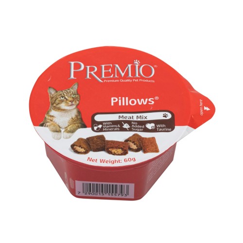 PREMIO CAT PILLOW 60gm - MEAT MIX