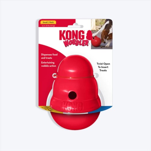 KONG WOBBLER - DISPENSES FOOD AND TREATS